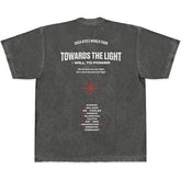 ATEEZ  Unisex-Adult 2025 Tour Towards The Light  Washed T-Shirt